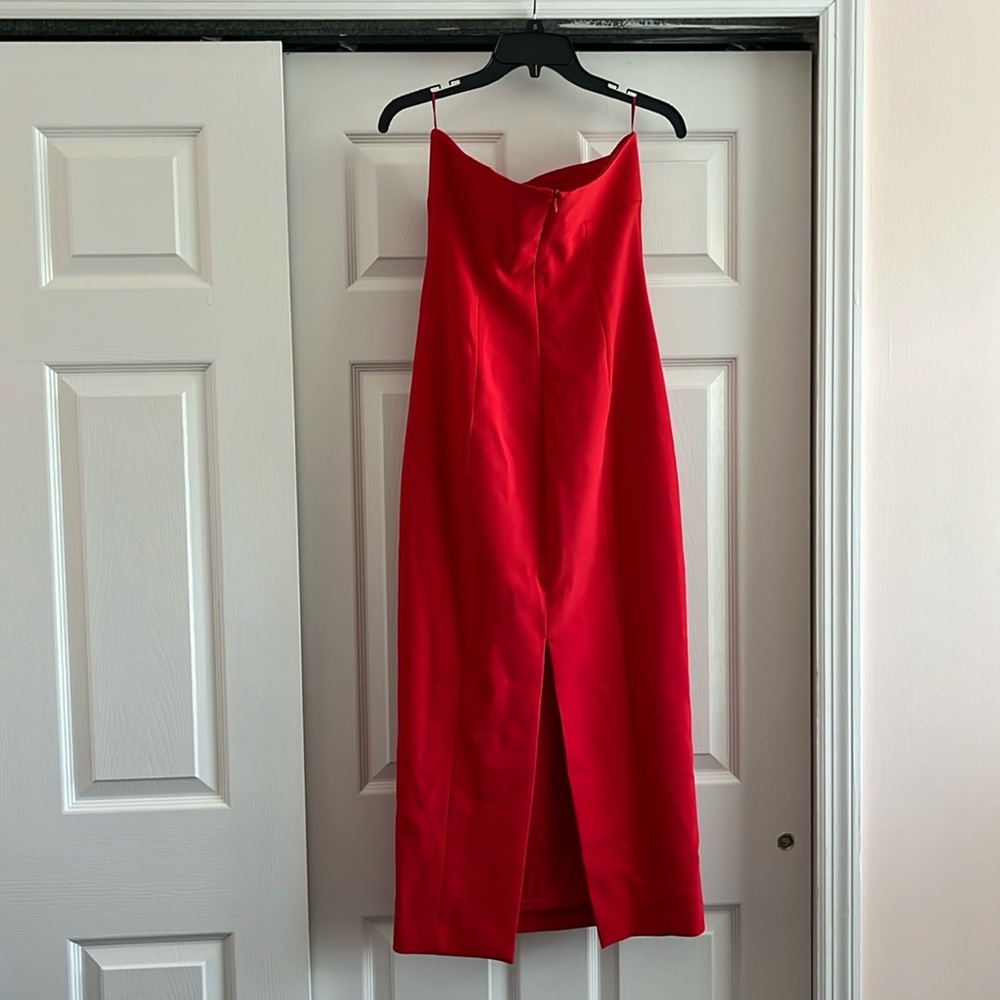 Fitted Strapless Dress - Picture 3 of 4